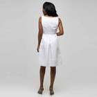 White Dress with Jewel Neckline, , small