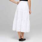 Long Tiered Skirt, , small