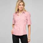 Double Collar Striped Shirt, , small