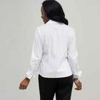 Platinum Blue Stripes Easy Care Fitted Shirt , , small