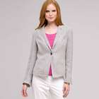 Textured 1 Button Jacket, , small