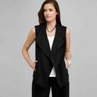 Linen Vest, , small