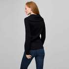 Long Sleeve Button Out Turtle Neck, , small