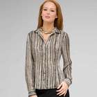 Classic Print Blouse, , small