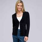 Long Sleeve Ruffle Front Cardigan, , small